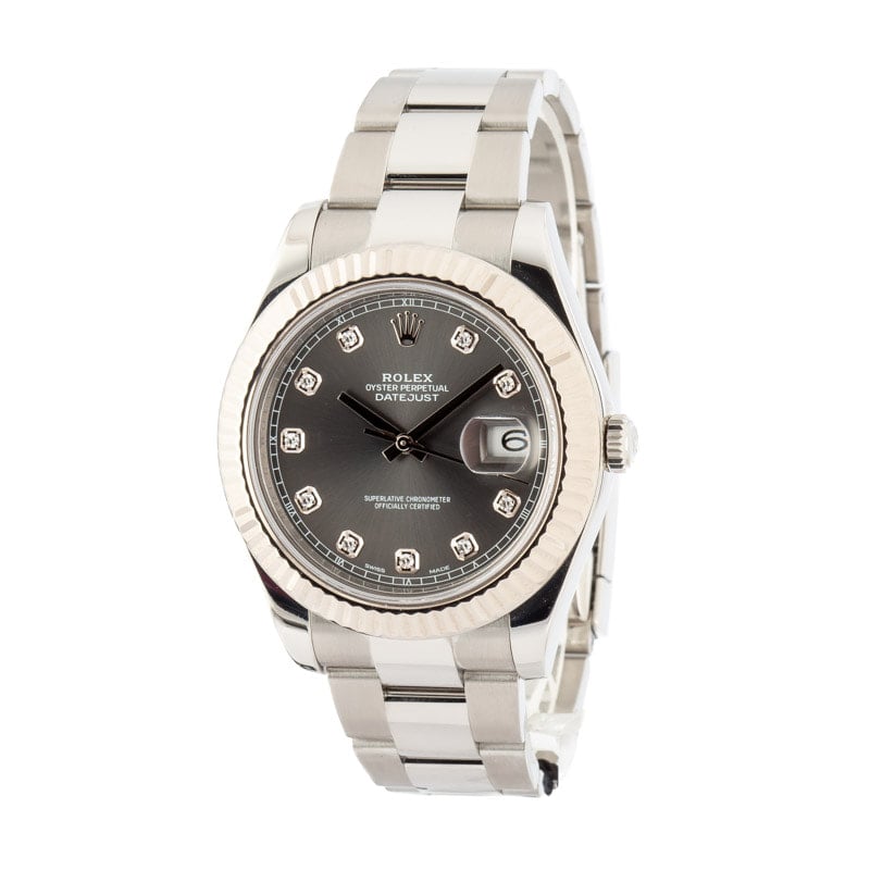 Rolex Datejust II 116334 Diamond Dial