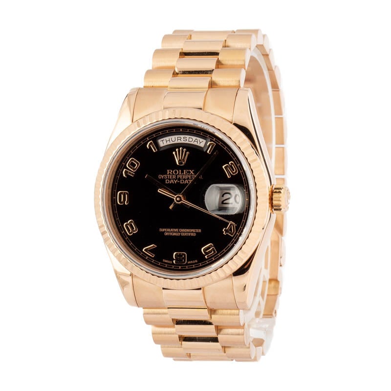 Rolex President 118235 Everose Gold