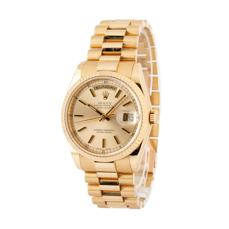 Rolex Day-Date 118238 Yellow Gold President