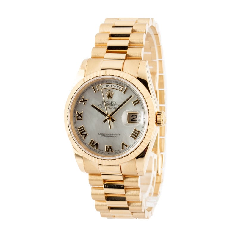 Rolex Day-Date ref 118238 Mother of Pearl Dial