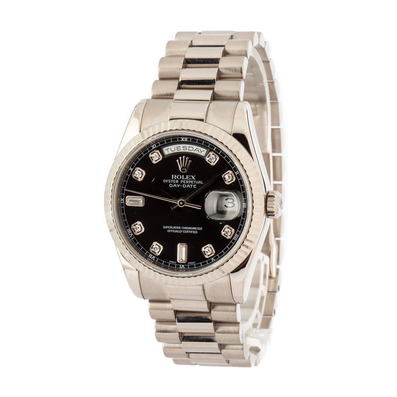 Rolex Day-Date 118239 White Gold President