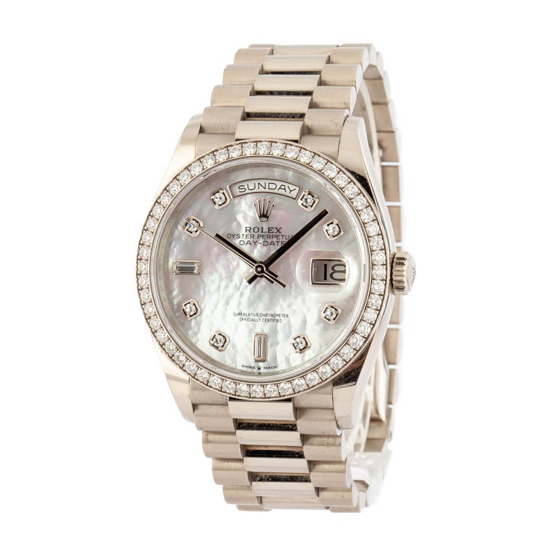 Rolex President 128349 Diamond Dial