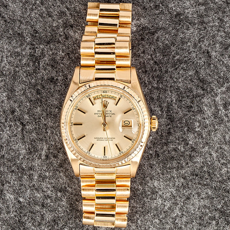 Buy Used Rolex President 1803 | Bob's Watches - Sku: 145732 x