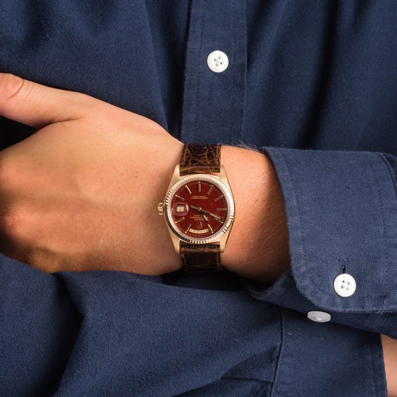 Rolex Day-Date 1803 Oxblood Dial