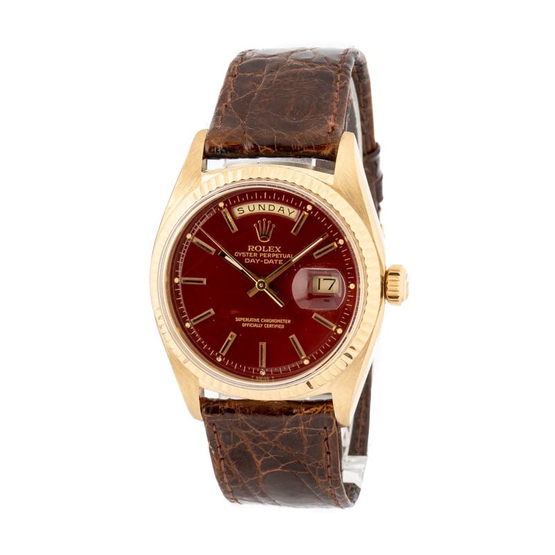 Rolex Day-Date 1803 Oxblood Dial