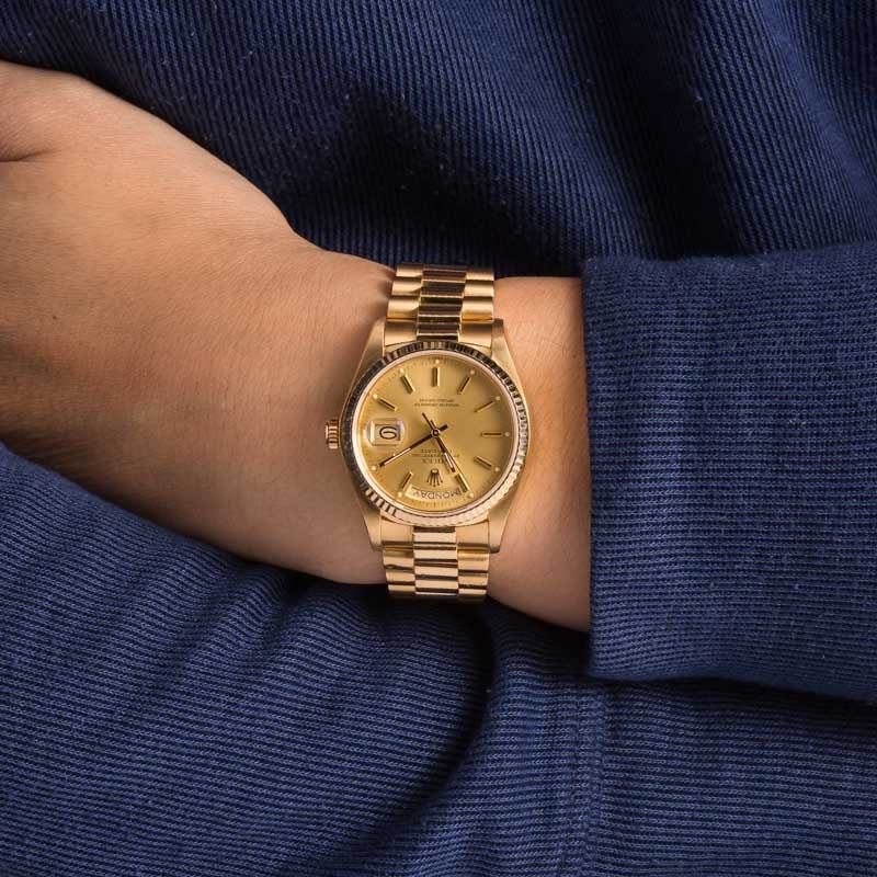 Rolex Day-Date 18038 Yellow Gold