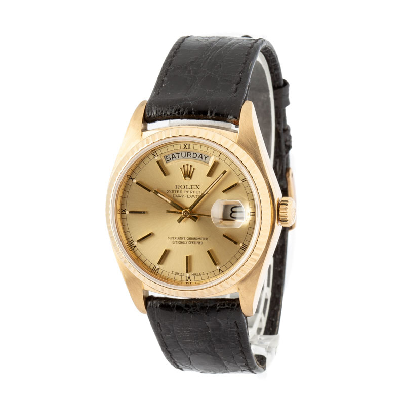 Used Rolex Day-Date 18038 18K Yellow Gold