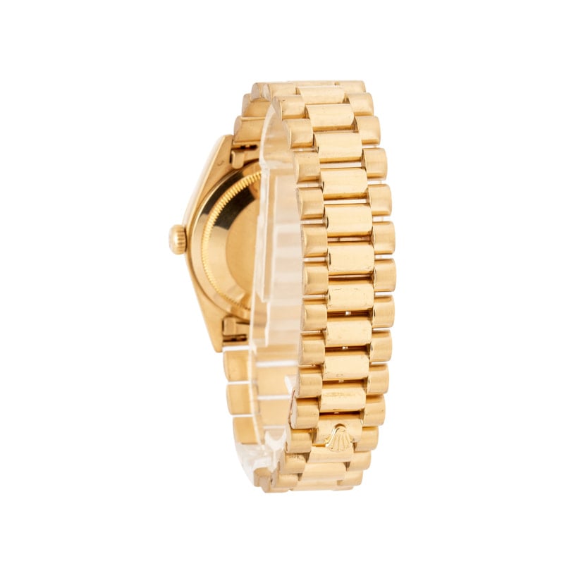 Pre-owned Rolex Day-Date 18238 Yellow Gold