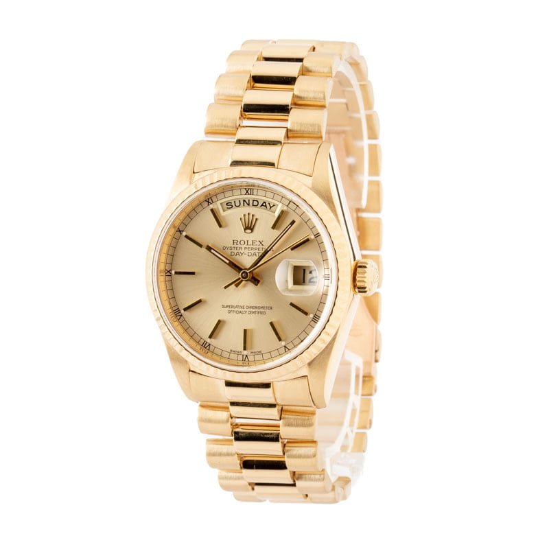 Rolex Day-Date ref 18238 18k Yellow Gold