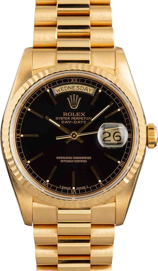 Rolex 18238 2025 black dial