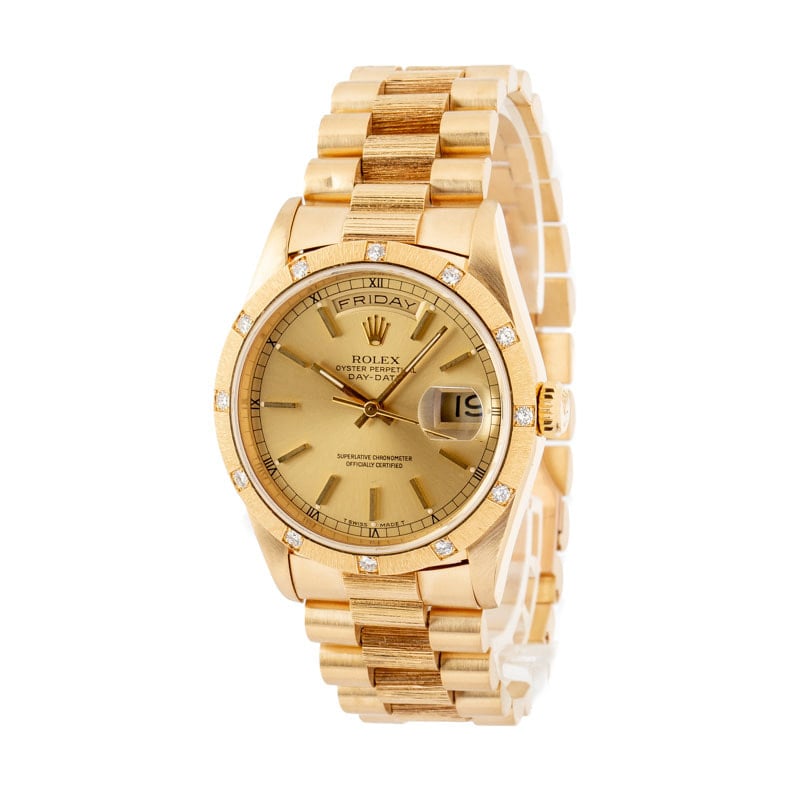 Rolex Presidential 18248 Bark Finish