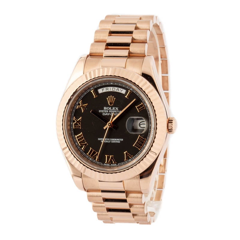 Rolex Day-Date 41 Rose Gold Watch 218235
