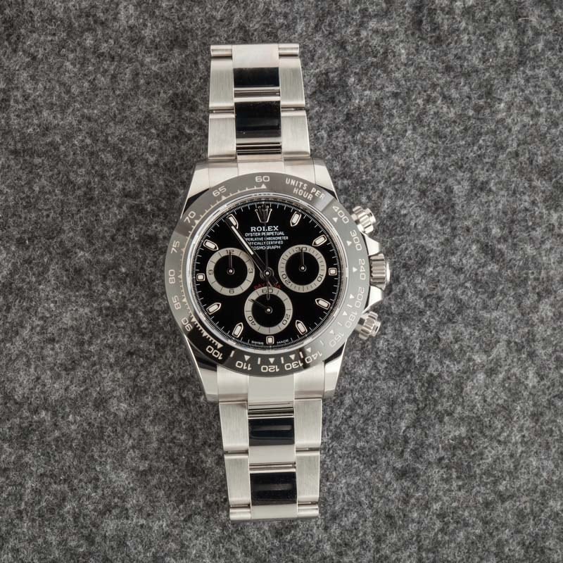 Rolex Daytona ref 116500 Black Dial