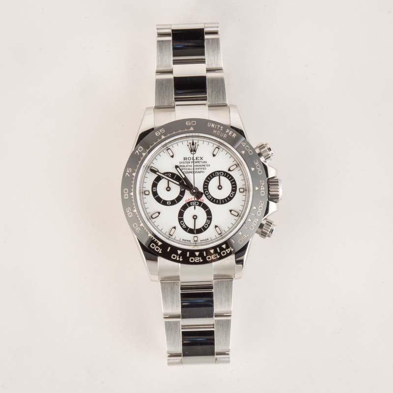 Rolex Ceramic Daytona 116500 White Dial