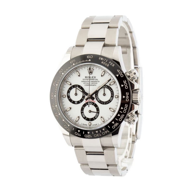 Rolex Ceramic Daytona 116500 White Dial