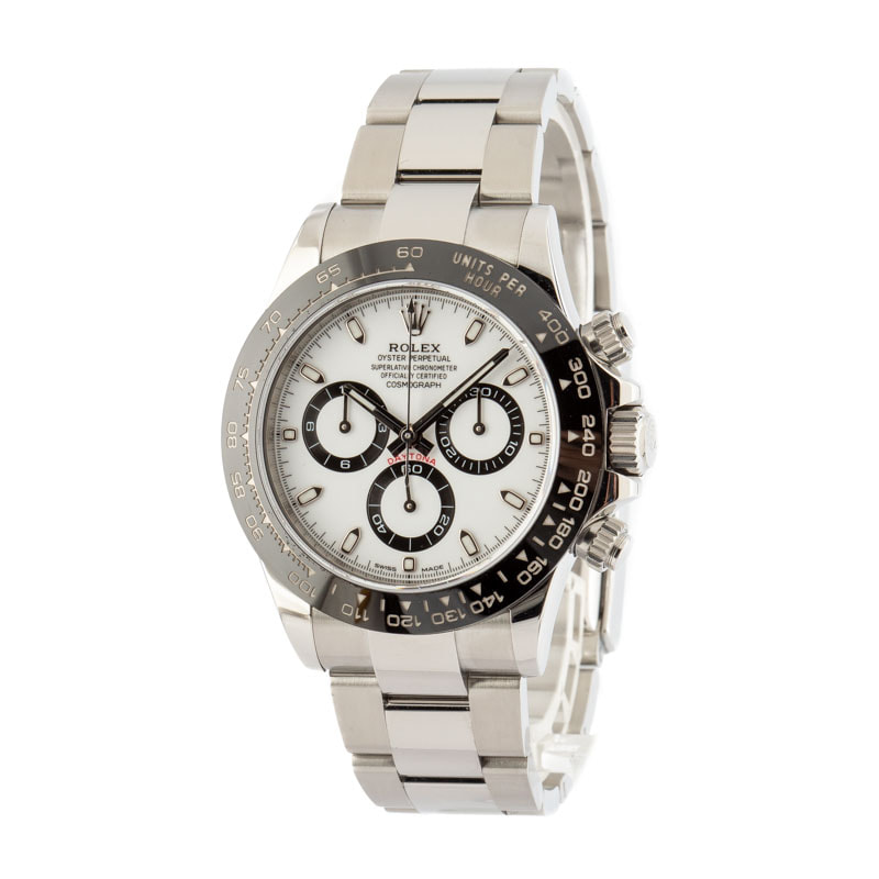 Rolex Ceramic Daytona 116500 White Dial