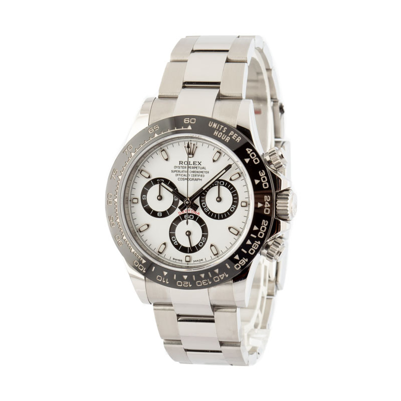 Rolex Ceramic Daytona 116500 White Dial