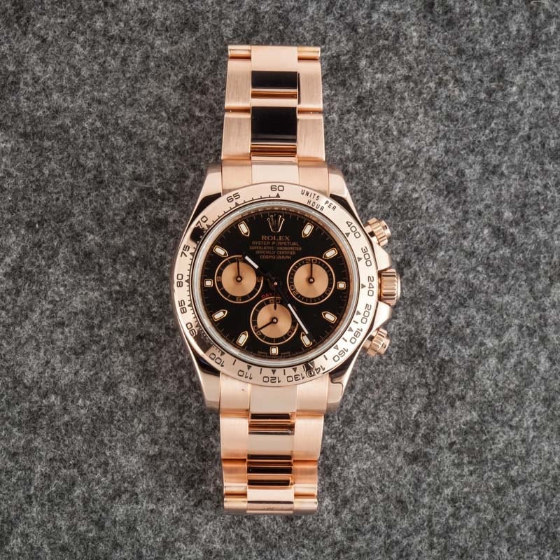 Rolex Daytona 116505 18k Everose Gold