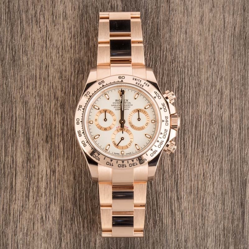 Rolex Daytona 116505 18k Everose Gold