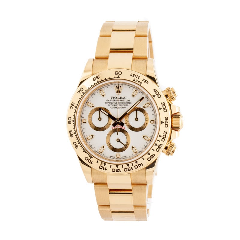 Rolex Daytona 116508 18k Yellow Gold