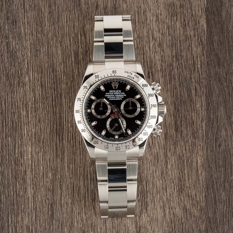 Rolex Daytona 116520 Black Dial