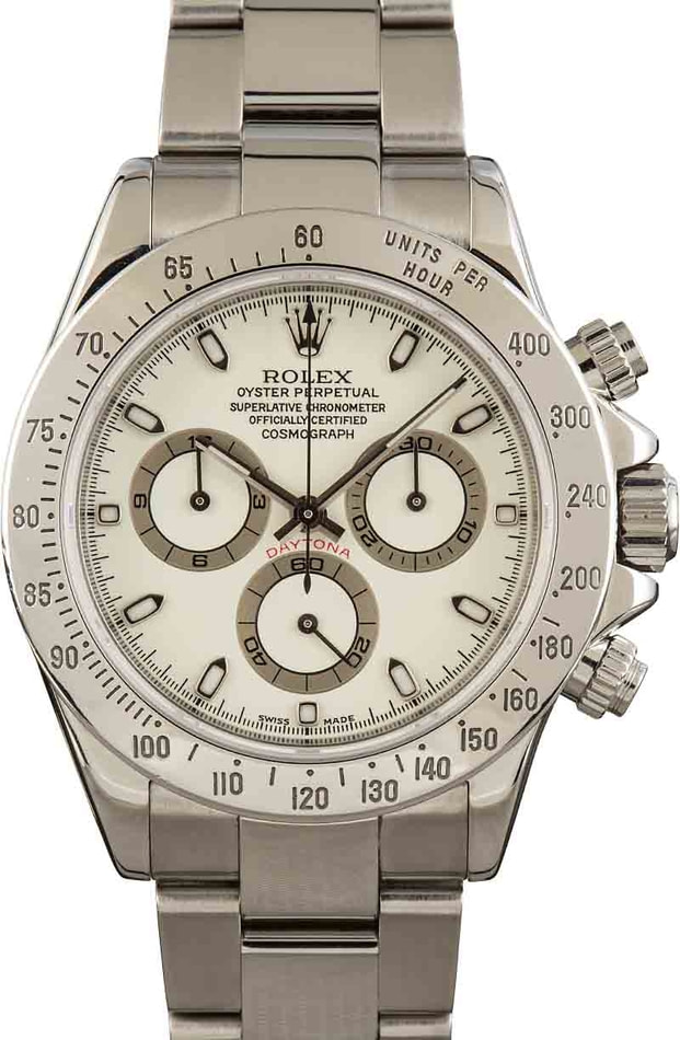 Buy Used Rolex Daytona 116520 | Bob's Watches - Sku: 160189