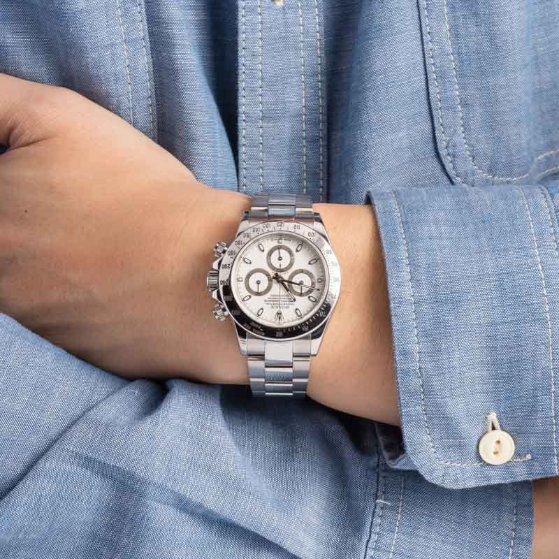 Used Rolex Daytona 116520 White Dial