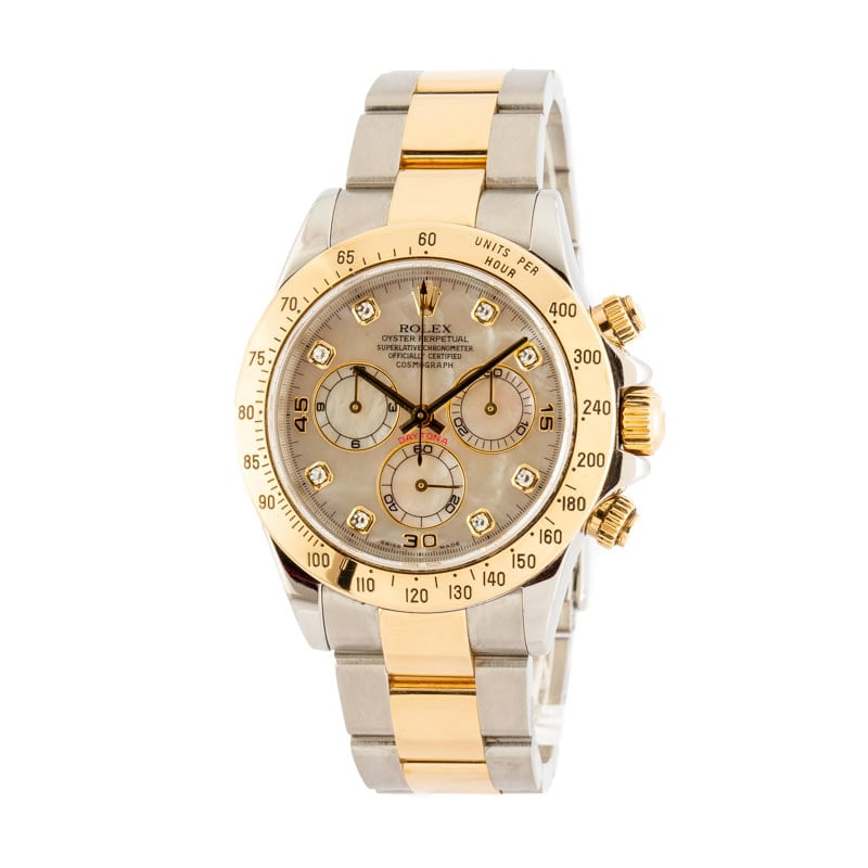 Rolex Daytona 116523 Diamond Mother of Pearl