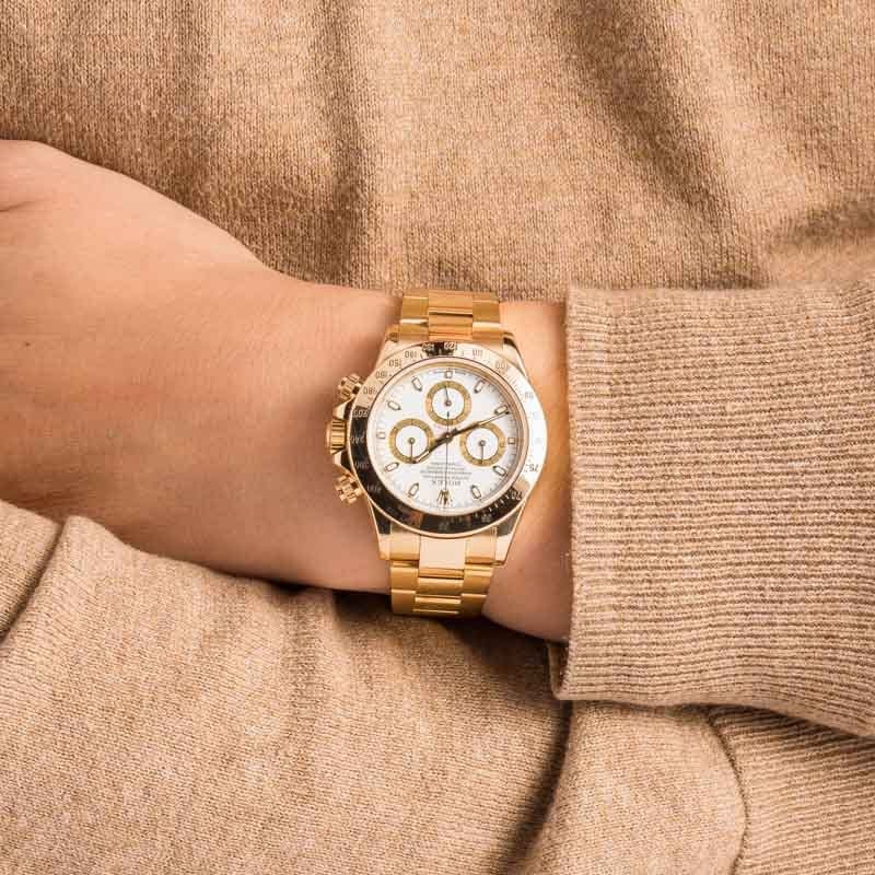 Pre-Owned Rolex Daytona 116528 18k Yellow Gold