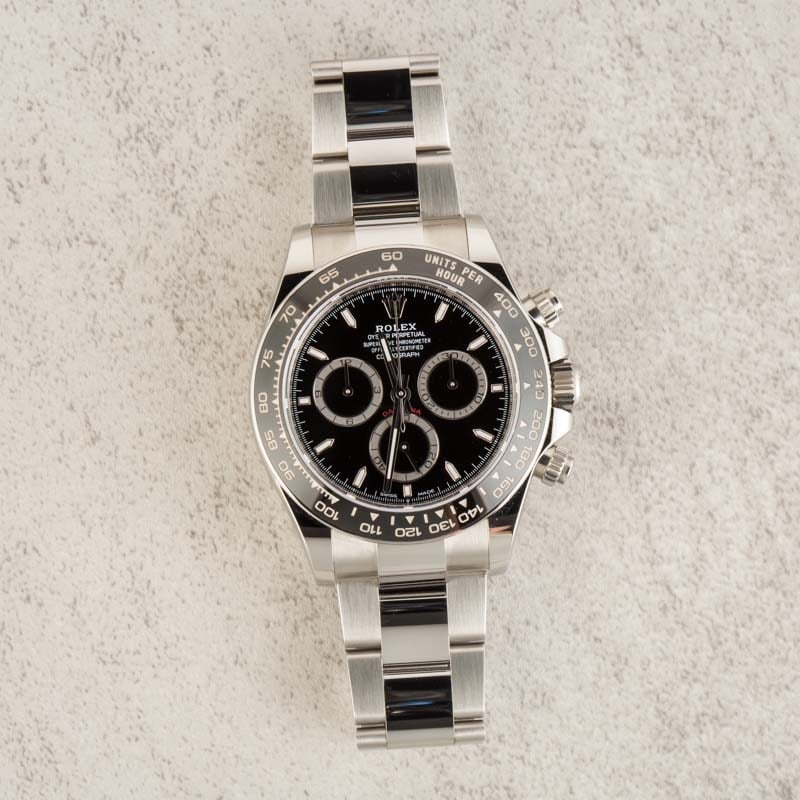 Rolex Cosmograph Daytona Ref 126500 Stainless Steel