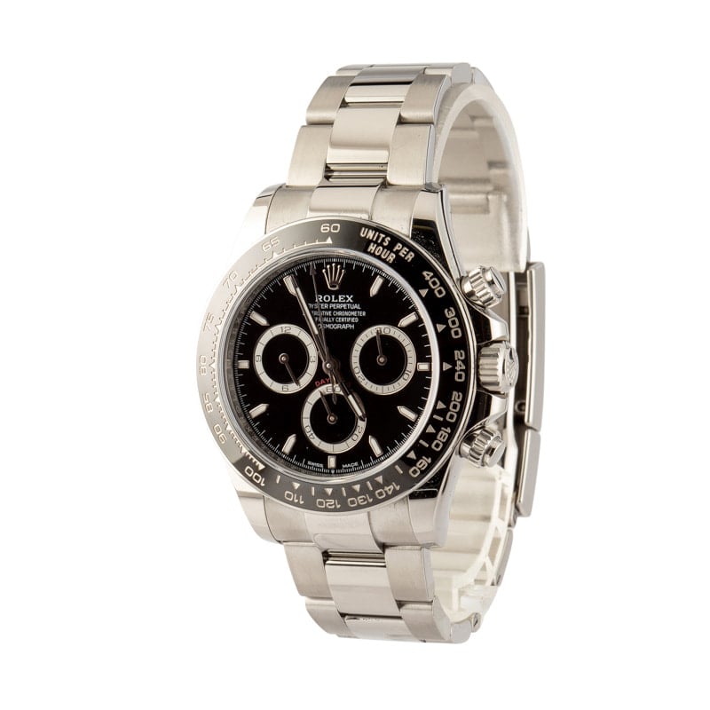 Rolex Daytona Ref 126500 Black Chronograph