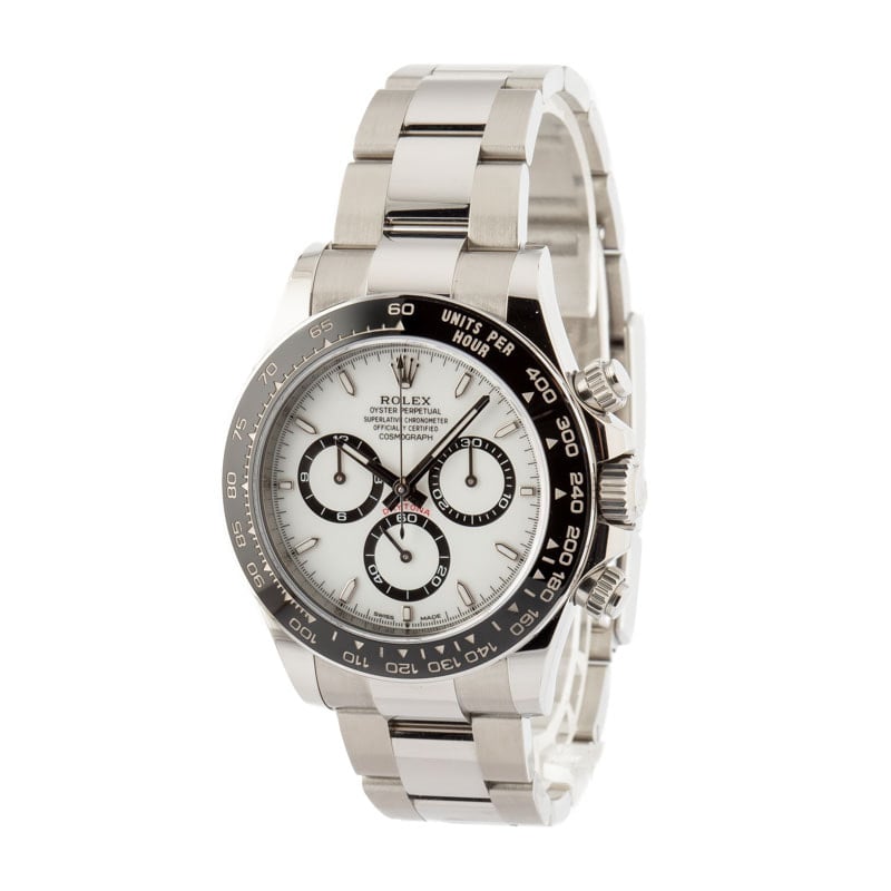 Rolex Cosmograph Daytona Ref 126500 White Dial