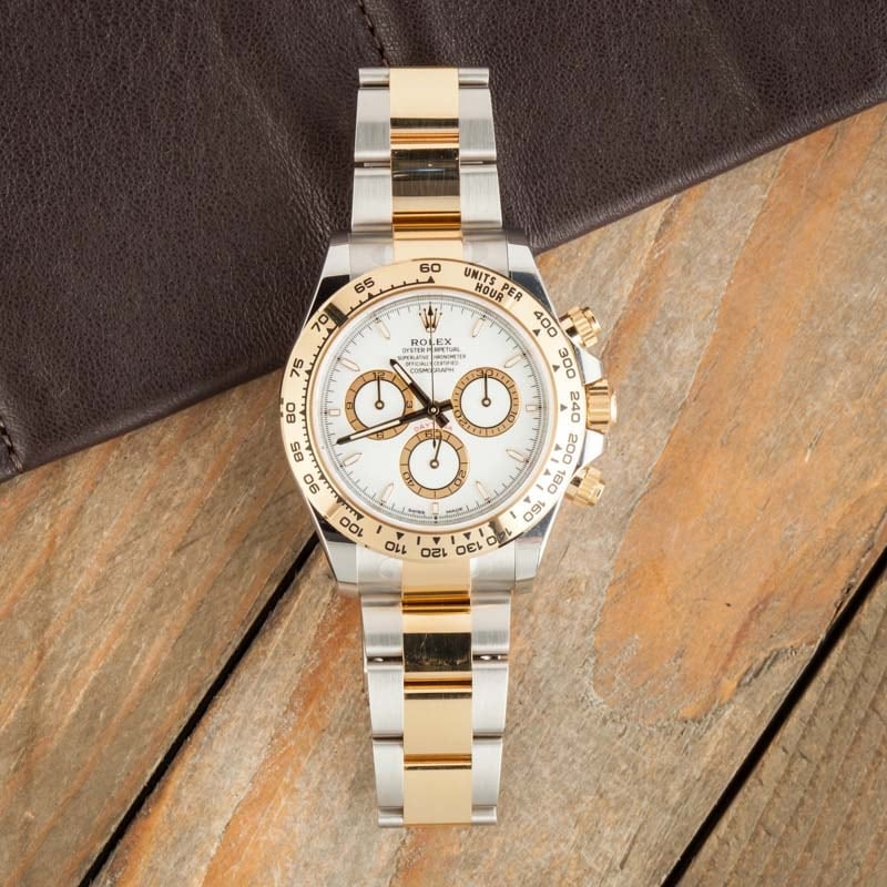 Rolex Daytona ref 126503 White Dial