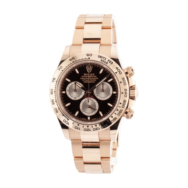 Rolex Daytona Ref 126505 18k Everose Gold