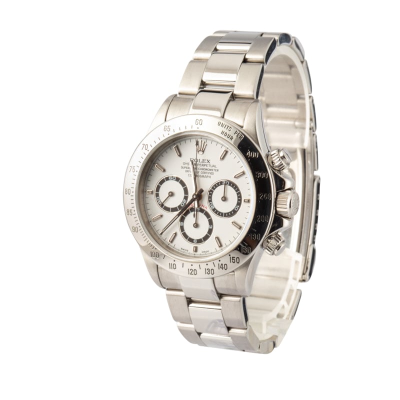 Rolex Daytona 16520 White Dial Zenith Movement