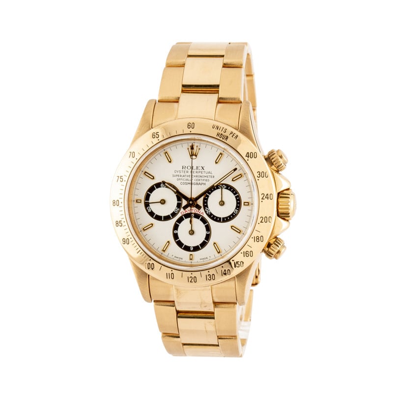 Rolex Cosmograph Daytona 16528 Gold