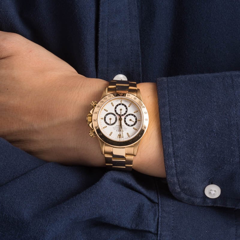 Rolex Cosmograph Daytona 16528 Gold