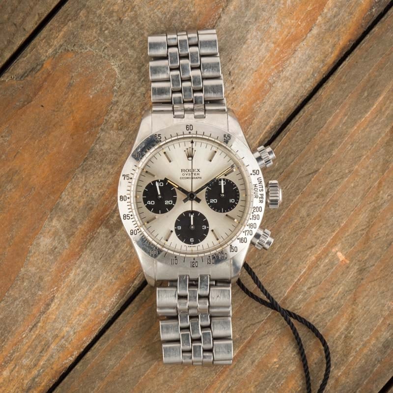 Rolex Vintage Daytona 6265 Stainless Steel