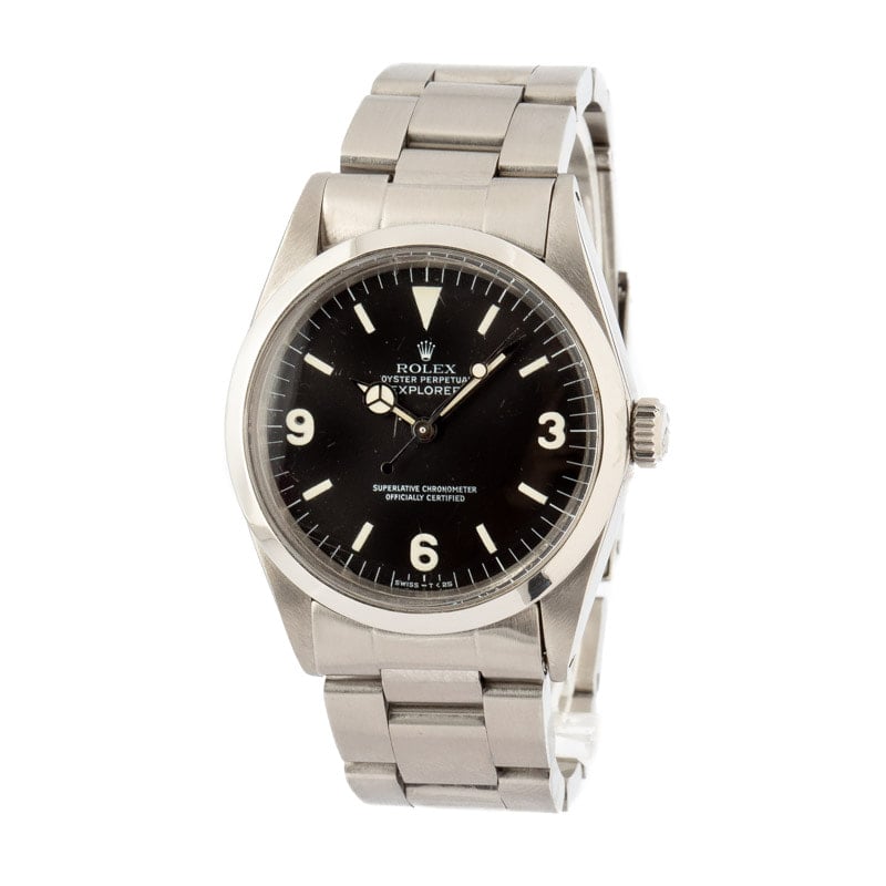 Vintage Rolex Explorer 1016 Stainless Steel