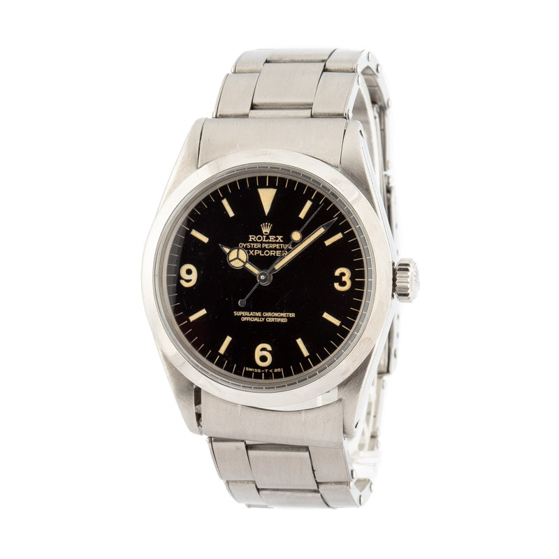 Vintage Rolex Explorer 1016 Steel Oyster