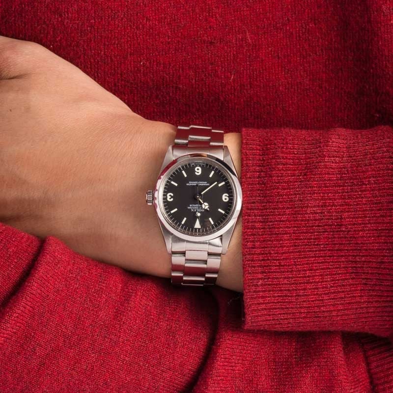 Vintage Rolex Explorer 1016 Stainless Steel