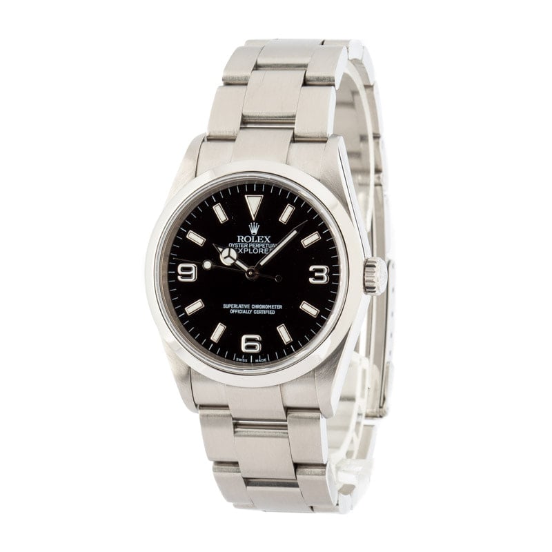 Rolex Explorer 114270 Black Dial