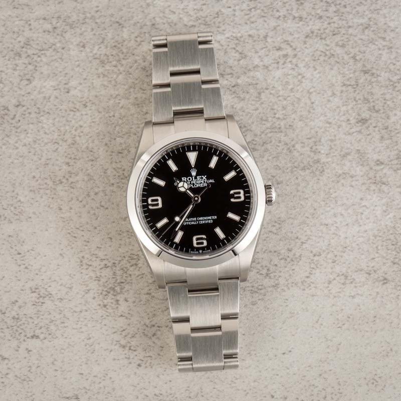 Buy Used Rolex Explorer 124270 | Bob's Watches - Sku: 163617