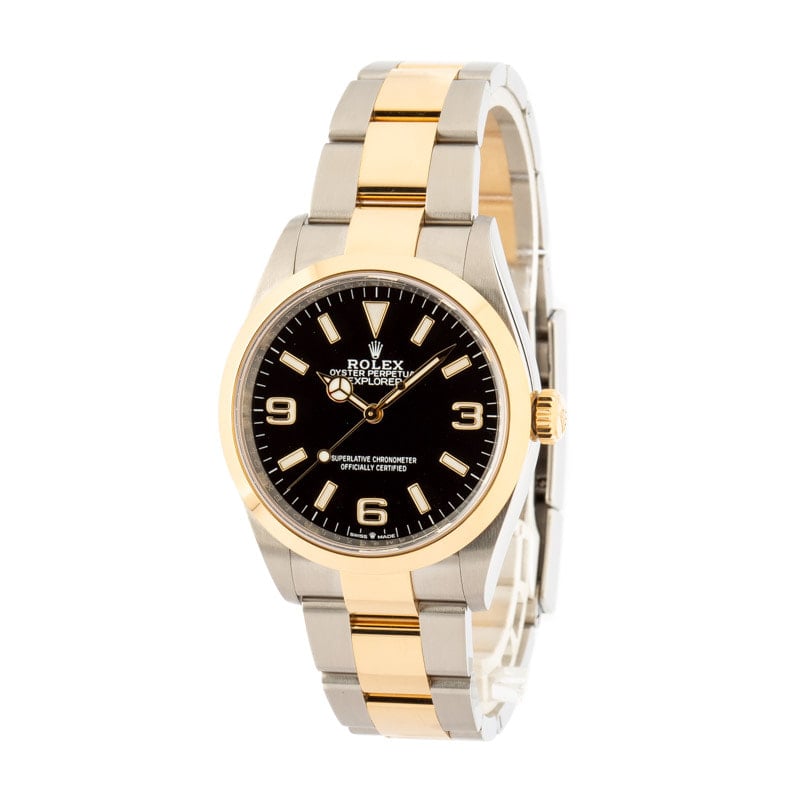 Rolex Explorer 124273 Black Arabic Dial