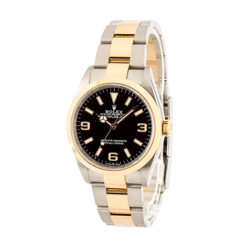 Mens Rolex Explorer Black 124273