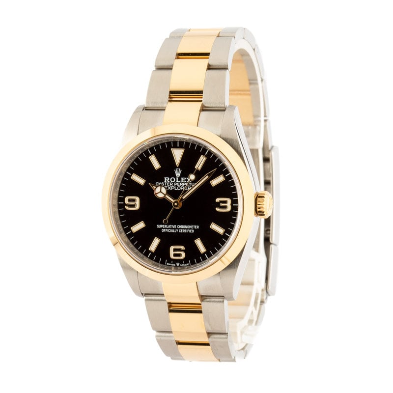 Rolex Explorer 124273 Black Arabic Dial