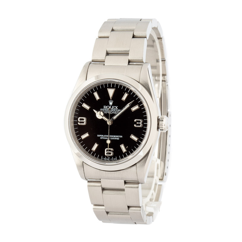 Rolex Explorer 14270 Black Dial