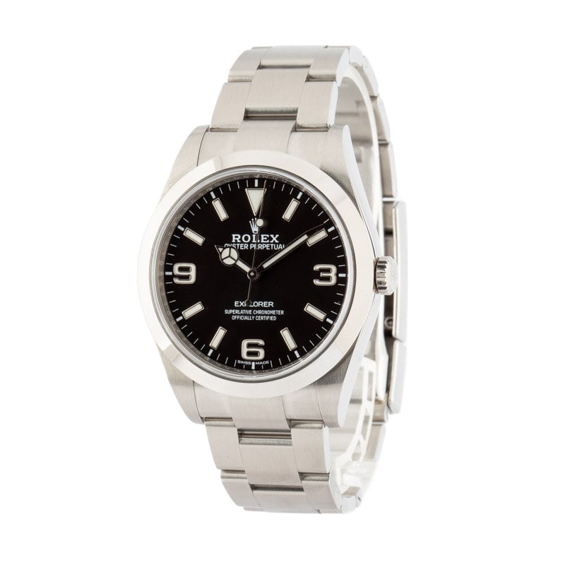 Rolex Explorer 214270 Black Dial