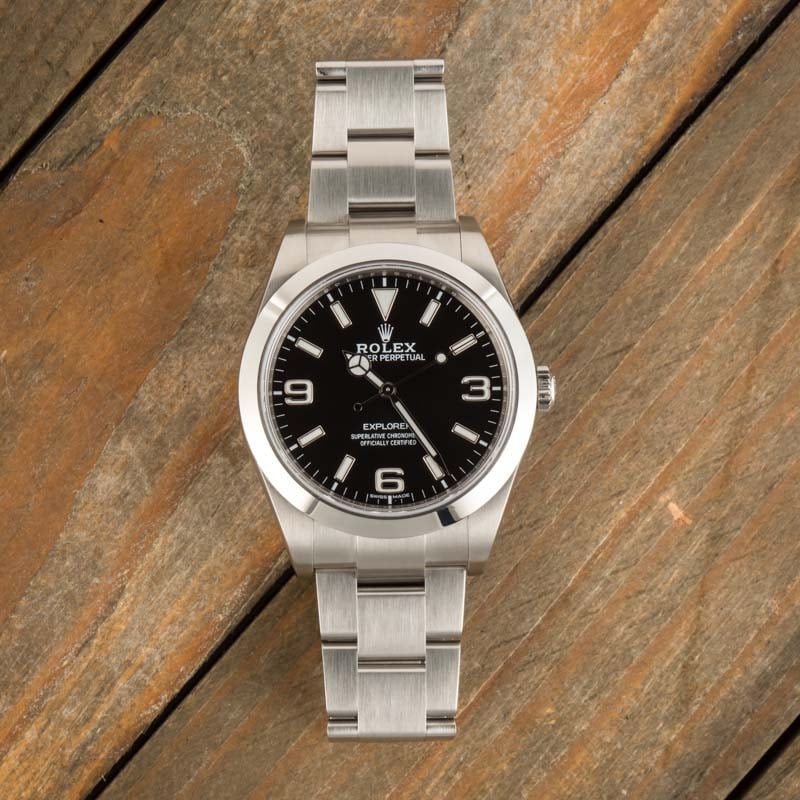 Rolex Explorer 214270 Black Dial