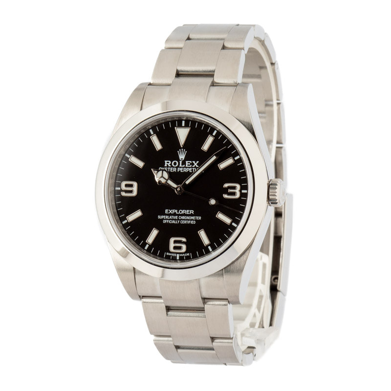 Rolex Explorer 214270 Stainless Steel Oyster